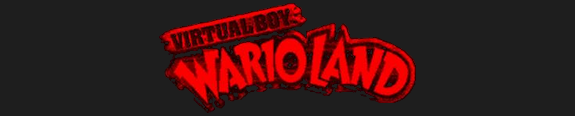 Virtual Boy Wario Land Virtual Boy Wario Land